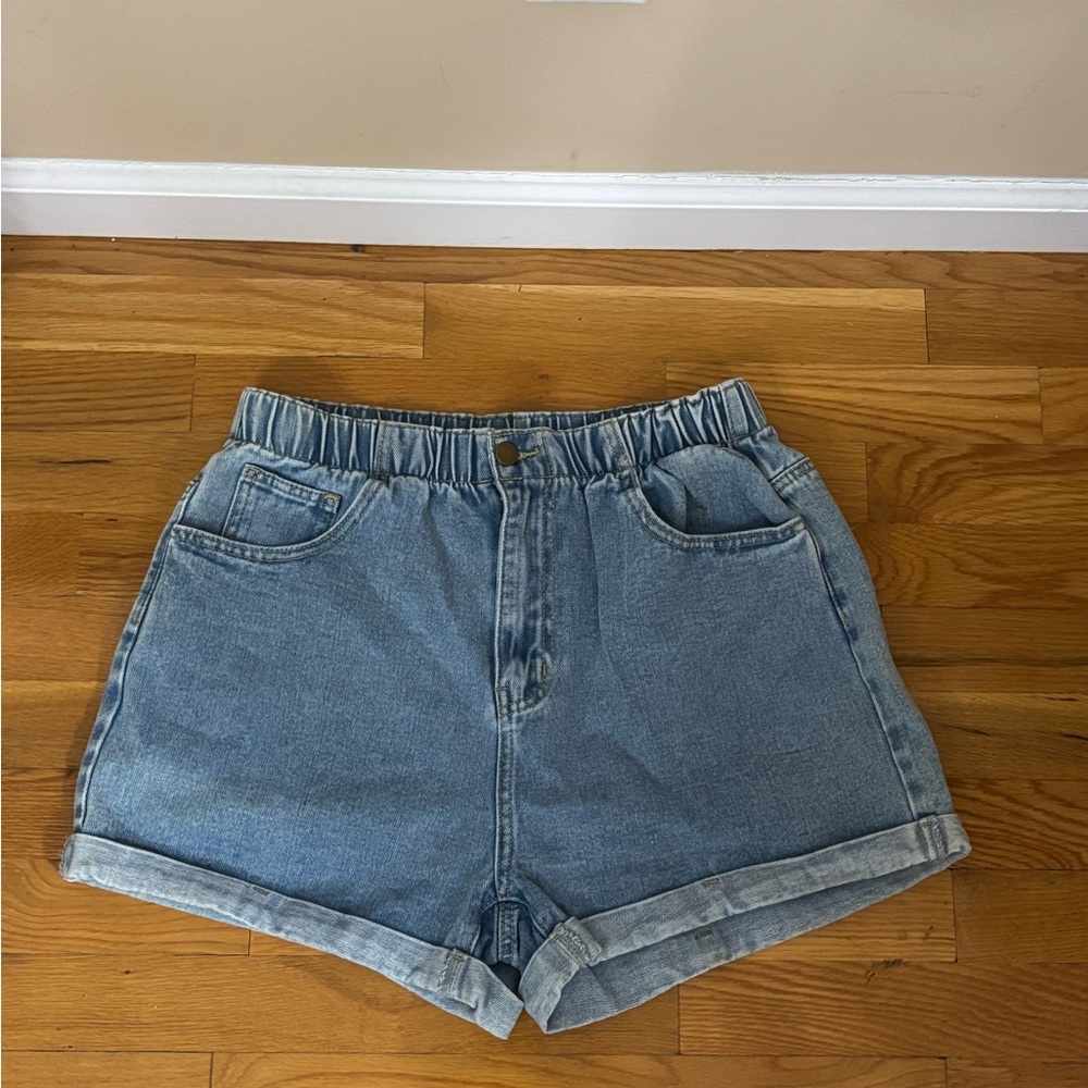SHEIN Light Blue Jean Shorts